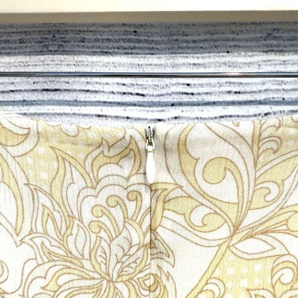 Sage The Label Yellow Floral Wrap Mini Skirt Boho Summer High Waist Skirt Small - Picture 4 of 8